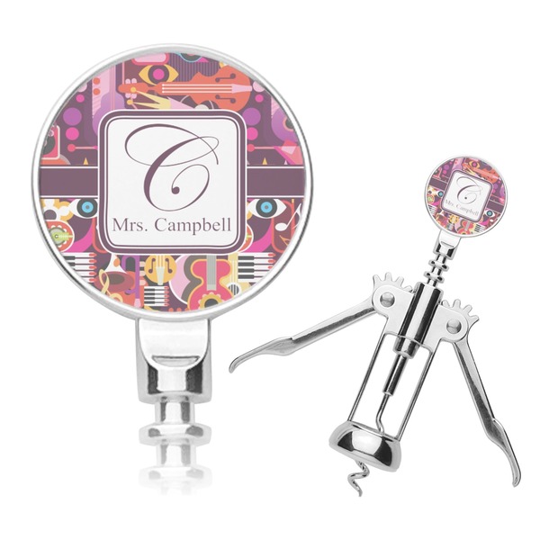 Custom Abstract Music Corkscrew (Personalized)