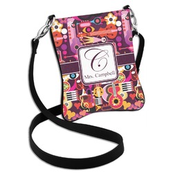 Abstract Music Cross Body Bag - 2 Sizes (Personalized)