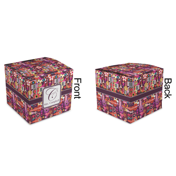 Abstract Music Cubic Gift Box - Approval