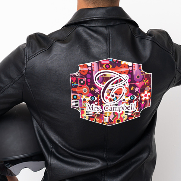 Abstract Music Custom Shape Iron On Patches - XXXL - APPROVAL