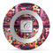 Abstract Music Plastic Bowl - Microwave Safe - Composite Polymer (Personalized)