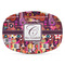 Abstract Music Microwave & Dishwasher Safe CP Plastic Platter - Main