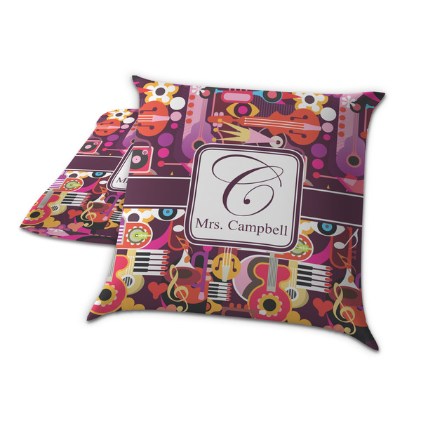 Abstract Music Decorative Pillow Case - TWO