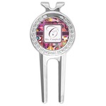 Abstract Music Golf Divot Tool & Ball Marker (Personalized)