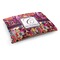 Abstract Music Dog Bed - Medium w/ Name and Initial