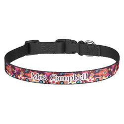 Abstract Music Dog Collar - Medium (Personalized)