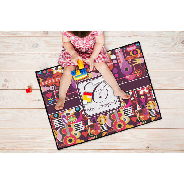 Abstract Music Door Mats - LIFESTYLE kid
