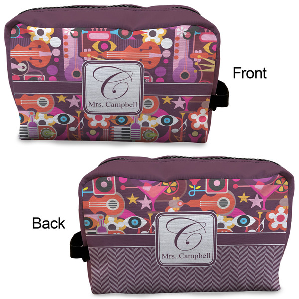 Abstract Music Dopp Kit - Approval