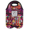 Abstract Music Double Wine Tote - Flat (new)