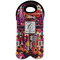 Abstract Music Double Wine Tote - Front (new)