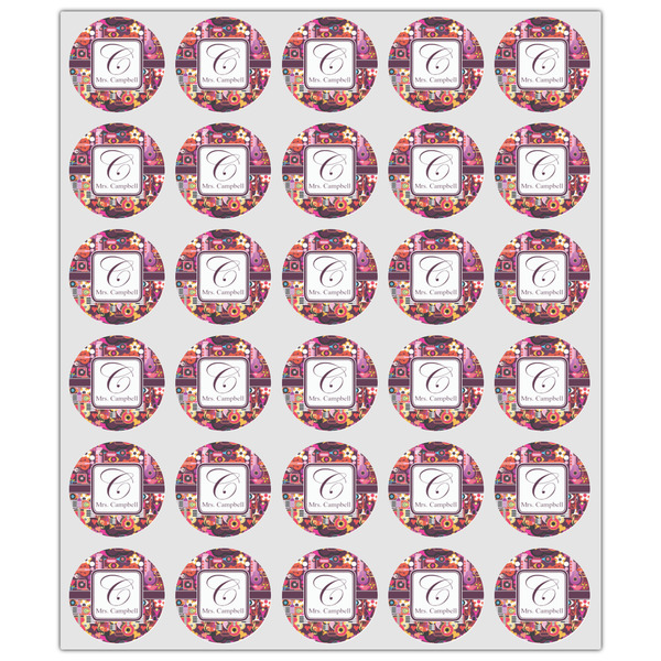 Abstract Music Drink Topper - XSmall - Set of 30