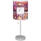 Abstract Music Drum Lampshade with base included