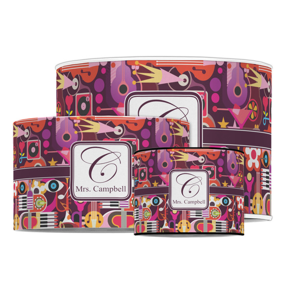 Abstract Music Drum Lampshades - MAIN