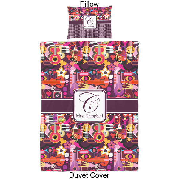 Abstract Music Duvet Cover Set - Twin - Approval