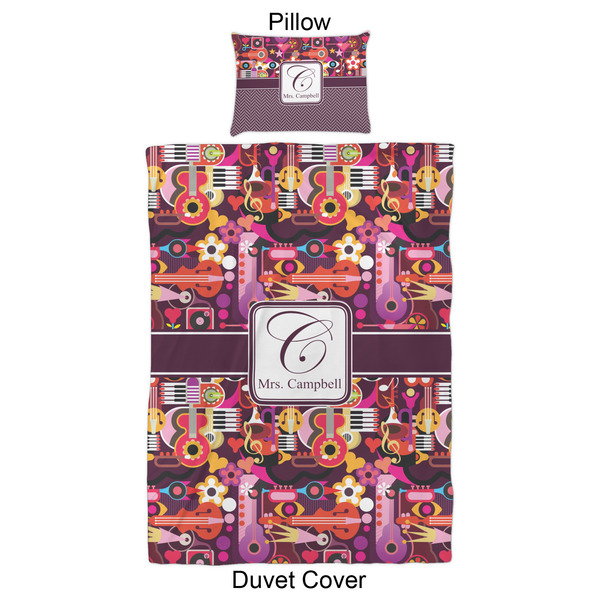 Abstract Music Duvet Cover Set - Twin XL - Approval