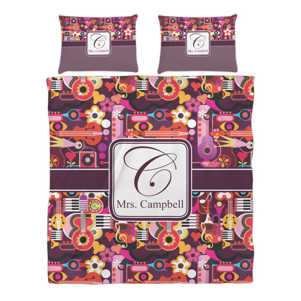 Abstract Music Duvet cover Set - Queen - Alt Approval