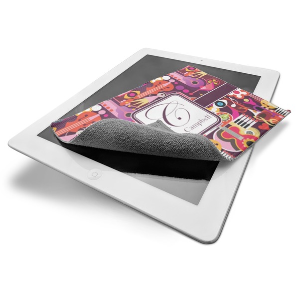 Abstract Music Electronic Screen Wipe - iPad