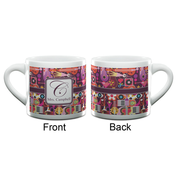 Abstract Music Espresso Cup - 6oz (Double Shot) (APPROVAL)