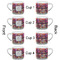 Abstract Music Espresso Cup - 6oz (Double Shot Set of 4) APPROVAL