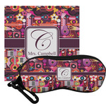Abstract Music Eyeglass Case & Cloth (Personalized)