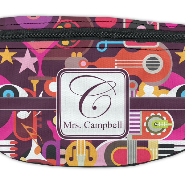 Abstract Music Fanny Pack - Closeup