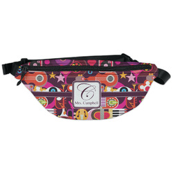 Abstract Music Fanny Pack - Classic Style (Personalized)