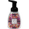 Abstract Music Foam Soap Bottle - Black (Personalized)