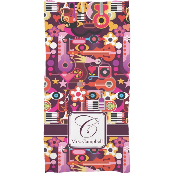 Abstract Music Full Sized Bath Towel - Apvl