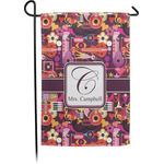 Abstract Music Garden Flag (Personalized)