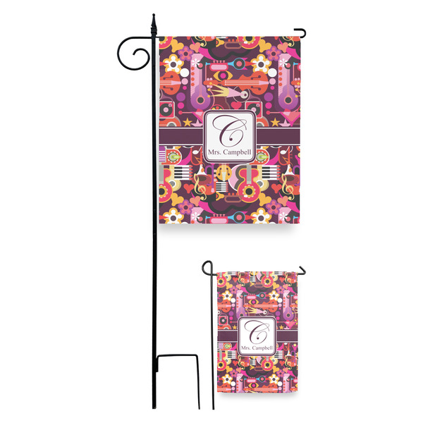Abstract Music Garden Flag - PARENT/MAIN