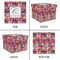 Abstract Music Gift Boxes with Lid - Canvas Wrapped - X-Large - Approval