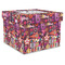 Abstract Music Gift Boxes with Lid - Canvas Wrapped - XX-Large - Front/Main