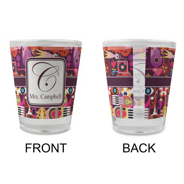 Abstract Music Glass Shot Glass - Standard - APPROVAL