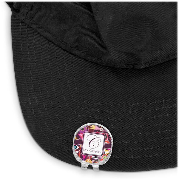 Abstract Music Golf Ball Marker Hat Clip - Main