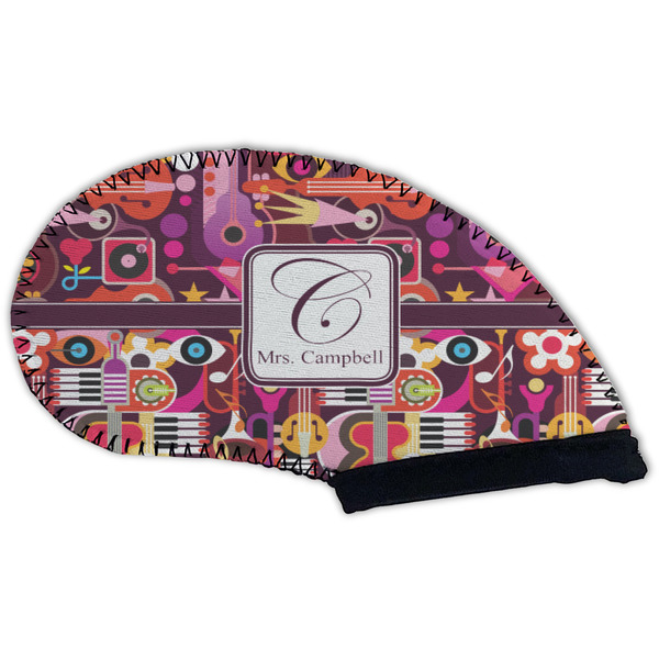 Abstract Music Golf Club Covers - BACK