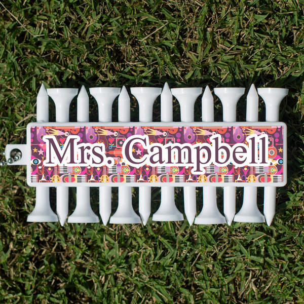 Custom Abstract Music Golf Tees & Ball Markers Set (Personalized)