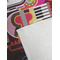 Abstract Music Golf Towel - Detail