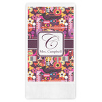 Abstract Music Guest Towels - Full Color (Personalized)
