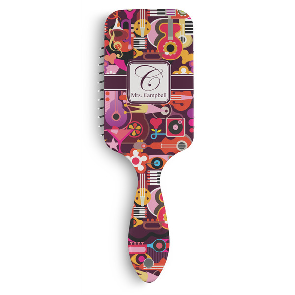 Custom Abstract Music Hair Brushes (Personalized)