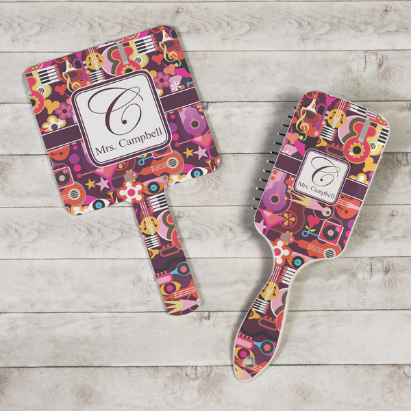 Abstract Music Hand Mirrors - In Context