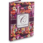 Abstract Music Hardbound Journal (Personalized)