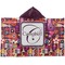 Abstract Music Kids Hooded Towel (Personalized)