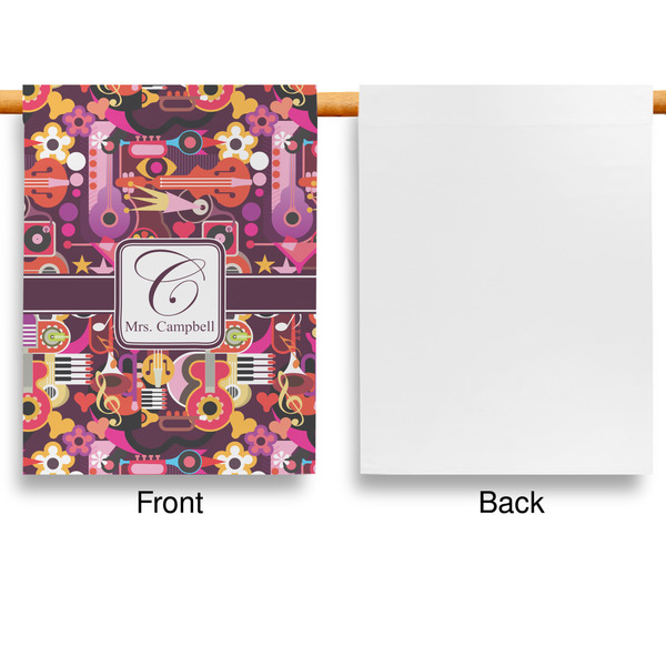 Abstract Music House Flags - Single Sided - APPROVAL