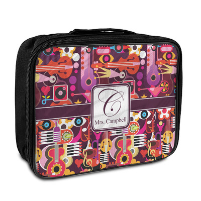 Abstract Music Insulated Lunch Bag (Personalized)
