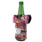 Abstract Music Jersey Bottle Cooler - ANGLE (on bottle)