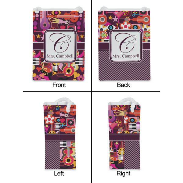 Abstract Music Jewelry Gift Bag - Gloss - Approval