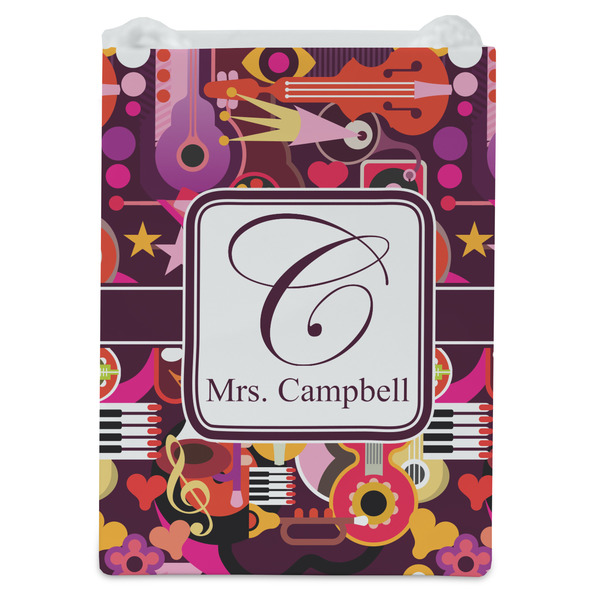 Abstract Music Jewelry Gift Bag - Gloss - Front
