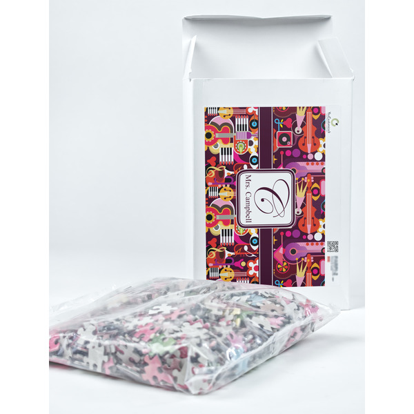 Abstract Music Jigsaw Puzzle 1014 Piece - Box