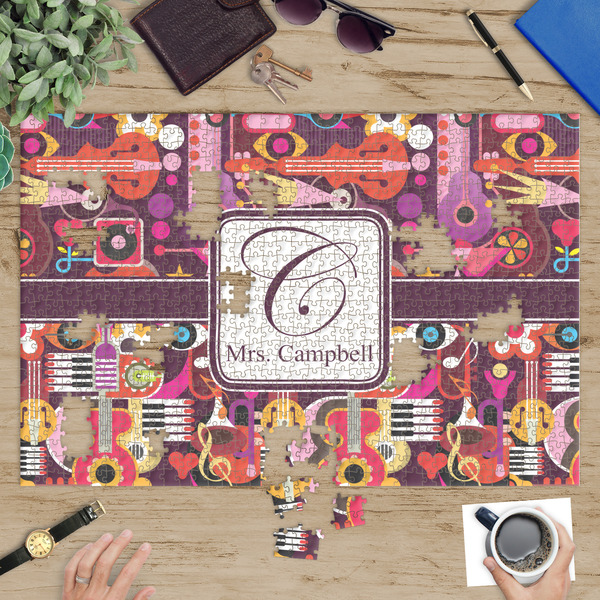 Abstract Music Jigsaw Puzzle 1014 Piece - In Context