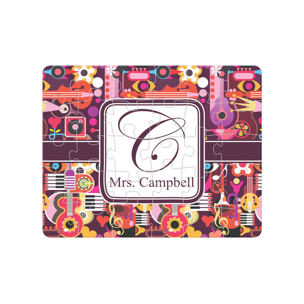 Custom Abstract Music Jigsaw Puzzles (Personalized)